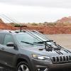 Nuenen Fishing Rod Holder for Truck Fishing Rod Racks for Vehicles Magnetic Rod Mount Carrier for SUV Metal Roof and Hood Black view 4