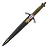 Hero's Edge 15.5" Knights Templar Crusader Dagger (H-5961) view 1