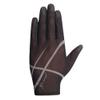 Anne, Ladies, Solar Mesh and Synthetic Leather, Equestrian Horse Riding Gloves, Black (Medium 7) view 2