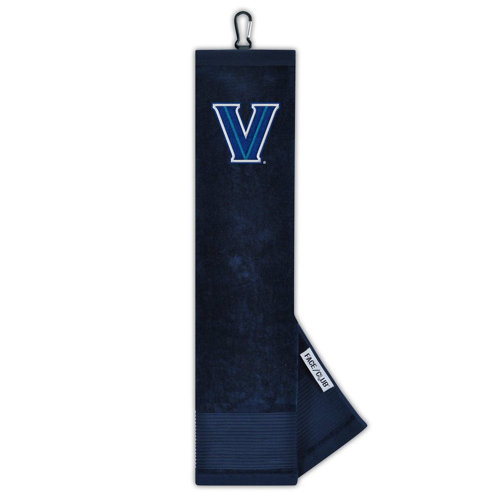 Villanova Wildcats Face/Club Tri-Fold Embroidered Towel