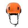 Studson SHK 1 Vented Safety Helmet - Ultralight, Modular Brim, Fidlock Buckle, 4 Point Strap, Breathable, Rainproof, 20KV Protection - Orange, M/L, 53-59cm view 4