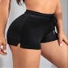 ABZEKH Shorts for Women Shorts Women's Shorts Slit Hem Drawstring Waist Shorts Shorts (Size : X-Small) view 4