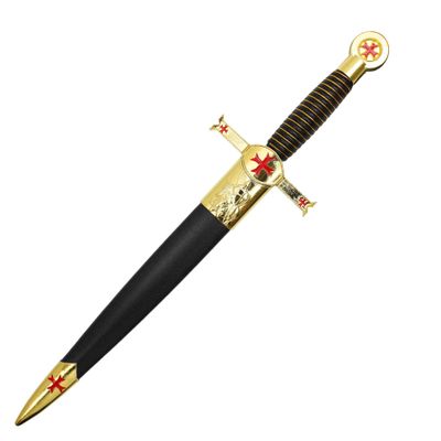 Hero's Edge 15.5" Knights Templar Crusader Dagger (H-5964)