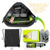BeeGreen 30 Pieces Black Drawstring Bags Cinch Bags Bulk String Backpack Machine Washable Lightweight Sackpack Outdoor Sport for Men Women view 3
