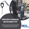 Weight Adjustment Pin Assembly 1000398254 Works with Mat-Rix Commercial Strength System view 3