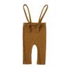 ZFTTZYMX Baby Boys Girls 2 Pack Ribbed Knit Leggings Suspenders Pants Toddler Adjustable Knot Straps Tights Overall Trousers view 3