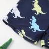 Toddler Boy Swim Trunks Summer Toddler Boys Girls Cartoon Dinosaur Printed Two Piece Swimwear (b-Blue, 8-9 Years) view 4