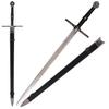 Game Cosplay Prop: Geralt's Silver Steel Sword-White Wolf Sword view 1