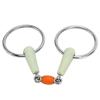 Pssopp Horse Mouth Bit, Sturdy Material Horse Mouth Bit Exquisite Craftsmanship Stainless Steel Horse Snaffle Bit Flavor Horse Mouth Snaffle Bit for Farmhouse view 1