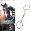 Pssopp Horse Mouth Bit, Sturdy Material Horse Mouth Bit Exquisite Craftsmanship Stainless Steel Horse Snaffle Bit Flavor Horse Mouth Snaffle Bit for Farmhouse view 3