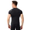 CICI FIVE Men's Compression Shirt Short Sleeve Athletic Compression Tops Cool Dry Undershirts Baselayer Gym Workout T Shirt B Grey view 4