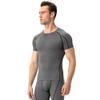 CICI FIVE Men's Compression Shirt Short Sleeve Athletic Compression Tops Cool Dry Undershirts Baselayer Gym Workout T Shirt view 3