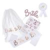 Bachelor party veil set, strap headband sticker set, bridal headband, dress gauze wedding party decoration (Set 4) view 1
