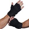 LiMMAX Gym Workout Gloves with Wrist Wrap Support for Men & Women - Padded Full Palm Protection, Silicone Anti-Slip Grip, Ideal for Weight Lifting & Cross Training view 1