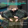 LiMMAX Gym Workout Gloves with Wrist Wrap Support for Men & Women - Padded Full Palm Protection, Silicone Anti-Slip Grip, Ideal for Weight Lifting & Cross Training view 3