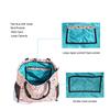 ESVAN Yoga Mat Bag Yoga Tote Carrier Shoulder Bag Carryall Tote for Office,Yoga,Pilates,Travel,Beach and Gym (D) view 3