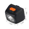 AISINILALAO 4500LM 3W Miner Lamp Explosion-Proof Digital Light LED Display Helmet Cap Lamp Headlamp Head Belt Charger (with Charger) view 2