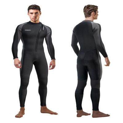 Wetsuits for Men Women Chest Back Front Zip- 3/2mm Shorty Full Body Wet Suits for Men Women, Wetsuit in Cold Water for Surfing Diving Snorkeling Kayaking Paddleboarding Water Sports