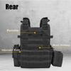 AZB Tactical Vest For Men Quick Release Breathable Paintball Airsoft Vest Adjustable view 3
