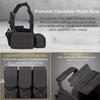 AZB Tactical Vest For Men Quick Release Breathable Paintball Airsoft Vest Adjustable view 4