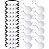 Funtery 24 Pcs Sports Ball Charm Bracelets and Keychains Set Team Gifts Player Party Accessories view 1