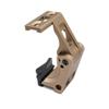 ZTFSETD G33 3X Magnifier Scope Fast Slide QD Flip Scope Mount Metal Riser Mount Base for 20mm Picatinny Weaver Rail view 1