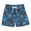 Boccsty Black Turtle Boys Swim Trunks Baby Kids Blue Sea Swimwear Summer Toddler Beach Board Shorts Bathing Suit 3T view 1