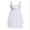Moggemol Kids Girls Sleeveless Sequins Ballet Lyrical Dance Chiffon Dress Modern Contemporary Dance Costume Leotard White 14 Years view 1