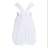 Moggemol Kids Girls Sleeveless Sequins Ballet Lyrical Dance Chiffon Dress Modern Contemporary Dance Costume Leotard White 14 Years view 3