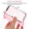 3pcs Glitter Purse Change Wallet for Earphones Cash Keys Dazzling Pouches view 3