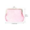 3pcs Glitter Purse Change Wallet for Earphones Cash Keys Dazzling Pouches view 4
