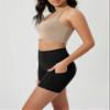 ODODOS 5" Tummy Control Biker Shorts for Women with Pockets High Waist Athletic Workout Yoga Shorts, Black, Small view 4