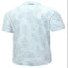 SheLucki Hawaiian Shirt for Men, Unisex Summer Beach Casual Short Sleeve Button Down Shirts, Printed Palmshadow Clothing Leaf Light 2Green L view 4