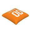 Slaccvd Custom University Throw Football Pillow Cases(2Packs) Personalized Design Any Name and Number 18"X18" Basketball Fans Gift view 2
