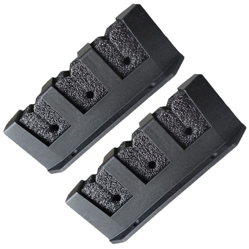 BESPORTBLE Wall Fishing Rod Holder 2 Pcs Multi-hole Rod Organizer for Storage Display