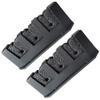BESPORTBLE Wall Fishing Rod Holder 2 Pcs Multi-hole Rod Organizer for Storage Display view 1