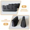 BESPORTBLE Wall Fishing Rod Holder 2 Pcs Multi-hole Rod Organizer for Storage Display view 2