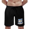 Argentina Football Soccer Men's Swim Trunks Quick Dry Swimsuit Shorts Funny Beach Board Shorts with Pockets L view 1
