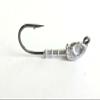 25 Unpainted Flats Minnow Jig Head Trout Bass Swimbait Lure Ultra Point Hook 1/16oz