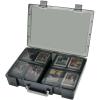 ALCYON 1600+ Baseball Card Storage Box, Sports Cards Holder Organizer Hard Plastic Display Case Compatible with Baseball/Football/for MTG/for PM for Collector (Bag Only)-Grey view 1