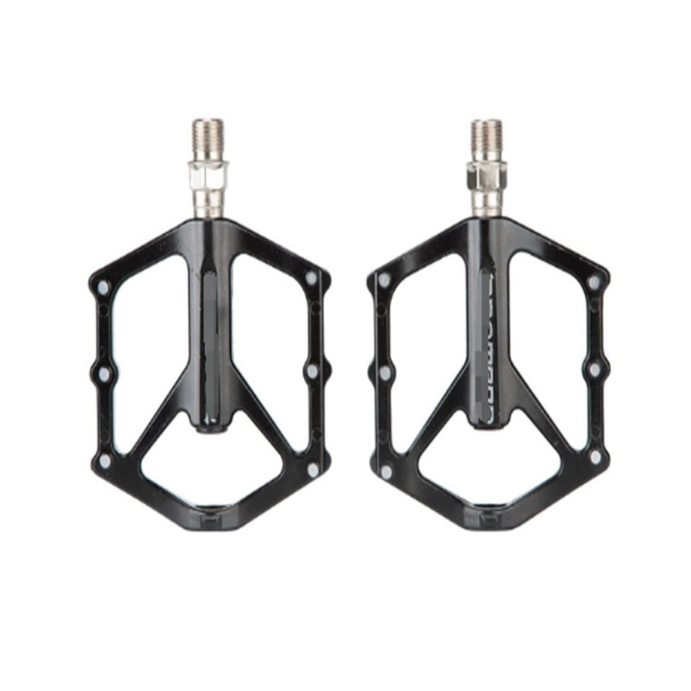 TTRS Store 1 Pair Bicycle Pedal Aluminum Alloy Non-Slip Fit for Mountain Road MTB Bike Black Cycling Tools (Color : PD-M66N)