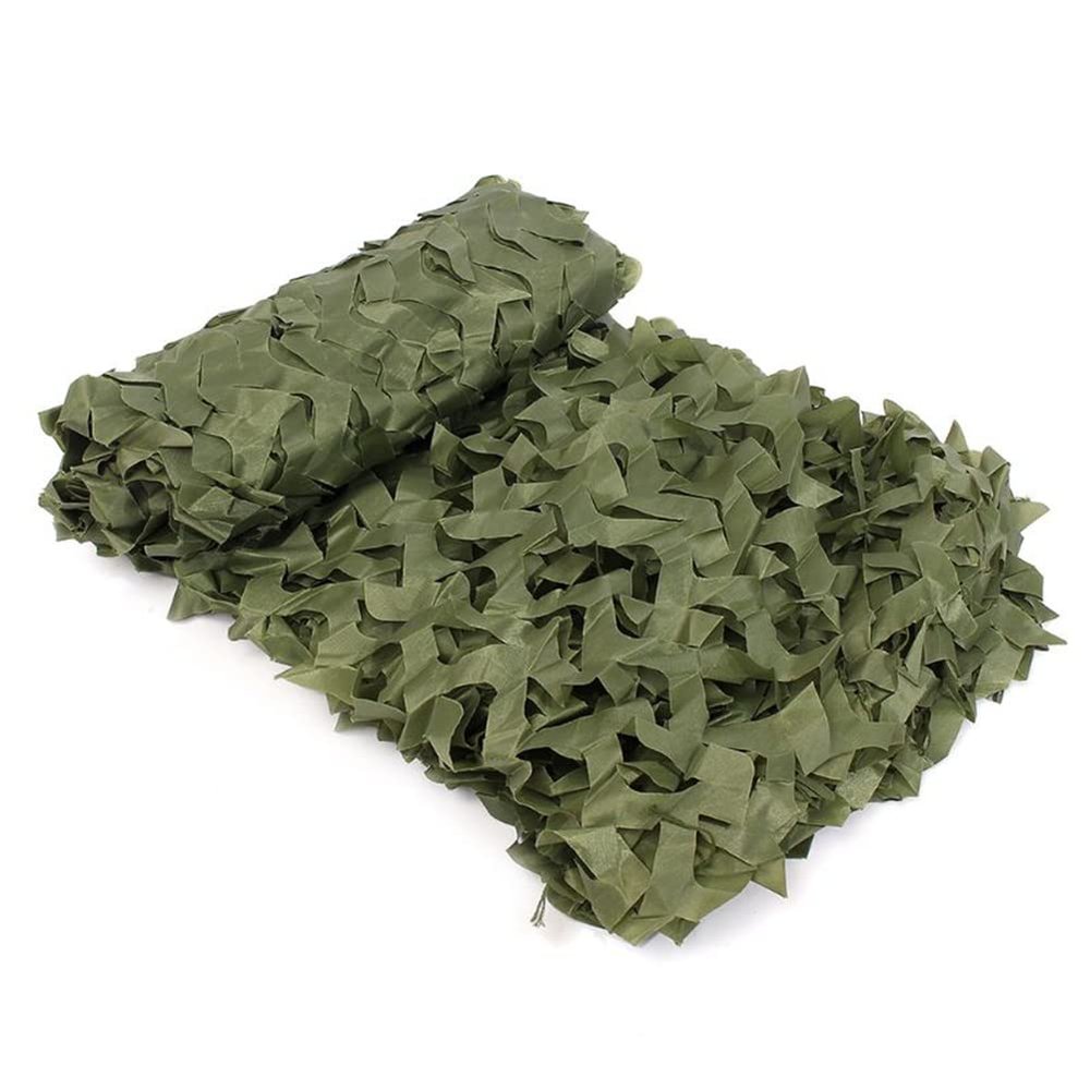 4x6m 3x5m Military Camouflage Net Camo Netting Army Nets Shade Mesh Hunting Garden Car Outdoor Camping Sun Shelter Tent 4x6m Green