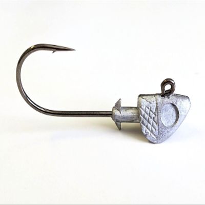 25 Unpainted Pro-Shad Jig Head Striper Bass Redfish Lure Ultra Point Hook 1/4oz
