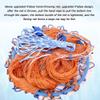 KAFELE Large Frisbee Cast Net, American Fishing Net, Throwing Net, Hand Throwing Net, Mesh 1 Finger, Rope Length 15M, Used for Saltwater Freshwater Fishing Net, 720 view 3