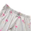 GTLY Womens Plus Size Pajama Set Cotton Sleepwear Tops with Capri Pants Casual and Fun Prints Pajama Sets view 4