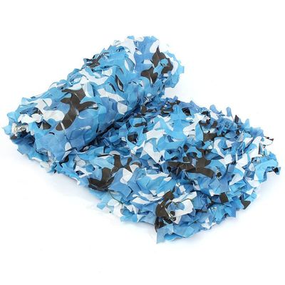 4x6m 3x5m Military Camouflage Net Camo Netting Army Nets Shade Mesh Hunting Garden Car Outdoor Camping Sun Shelter Tent 3x5m Blue