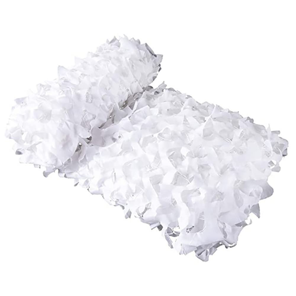 4x6m 3x5m Military Camouflage Net Camo Netting Army Nets Shade Mesh Hunting Garden Car Outdoor Camping Sun Shelter Tent 3x5m White