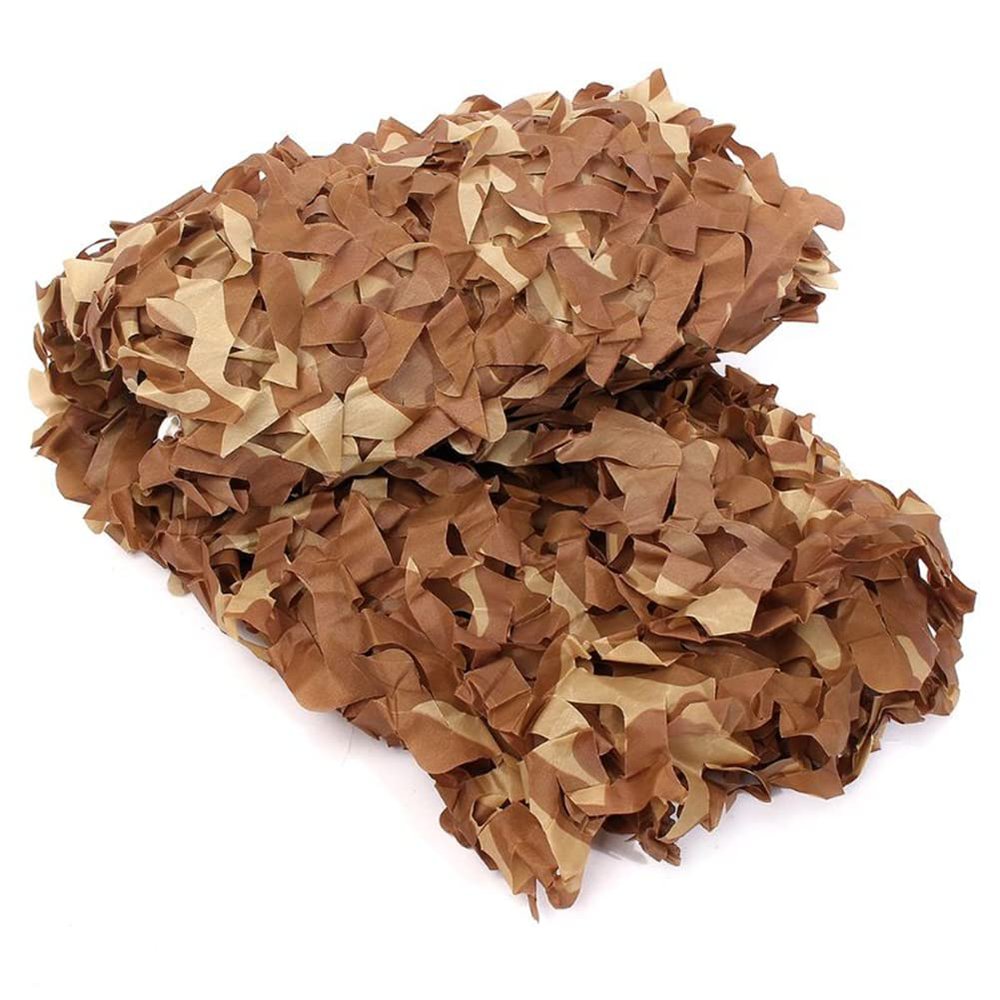 4x6m 3x5m Military Camouflage Net Camo Netting Army Nets Shade Mesh Hunting Garden Car Outdoor Camping Sun Shelter Tent 4x6m Yellow