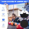 GYMAX Trampoline for Kids, ASTM Approved 12FT 14FT 15FT 16FT Recreational Toddler Trampoline with Enclosure Net, Basketball Hoop, Basketball & Pump, Rebounder for Adults (14FT) view 3