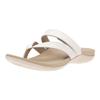 ABEO Oasis Thong Sandals For Women | Arch Support Sandals | Ball of Foot Pain Relief | Built-In Metatarsal Pads Women | Ball Of Foot Cushions for Women White, 8 Medium view 1